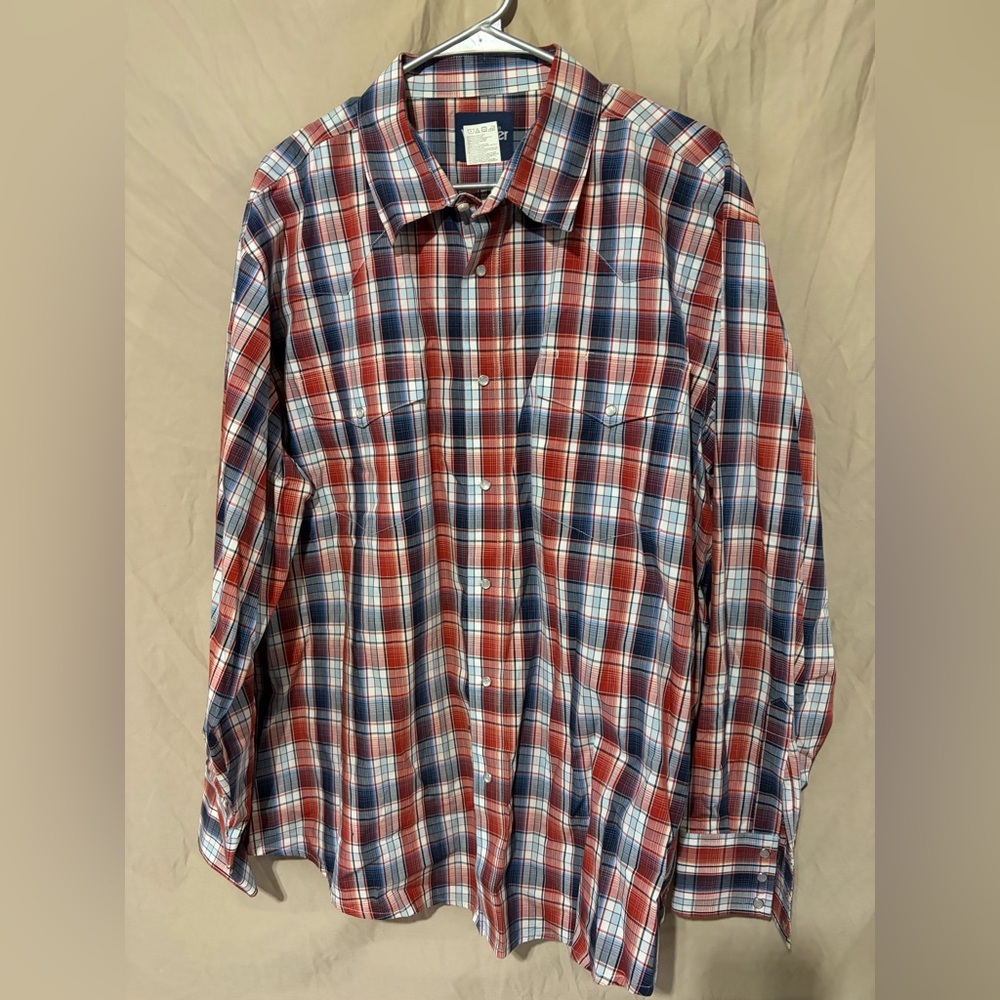 Wrangler pearl snap